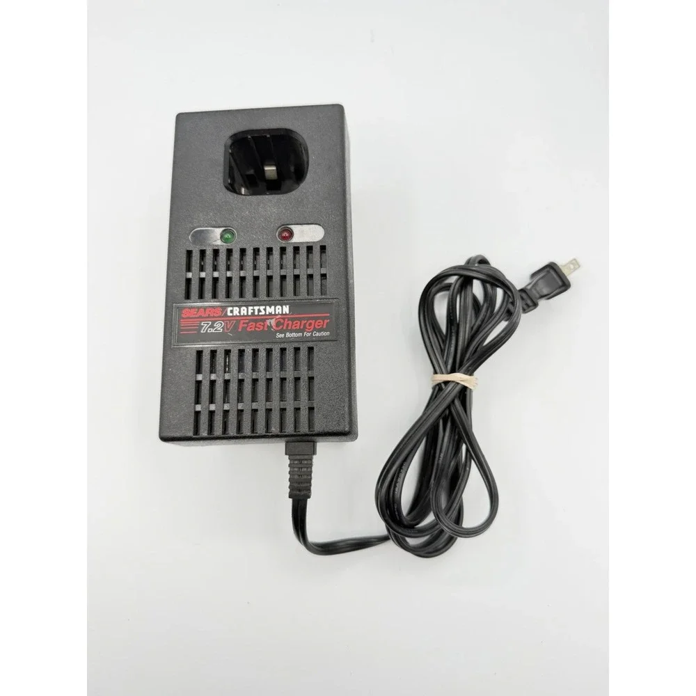Craftsman 7.2V Fast Battery Charger 970814-004 Sears OEM Charger Tested